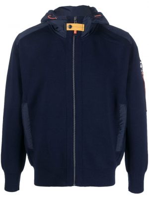 Blixtlås hoodie Parajumpers blå