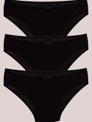 Bikini bawełniany Armonika czarny