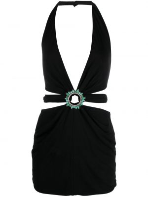 Sukienka mini Roberto Cavalli czarna
