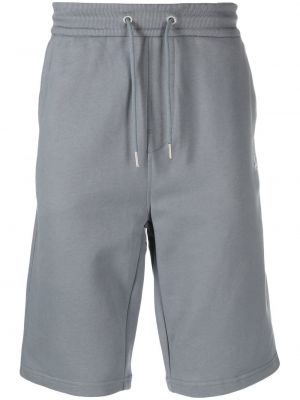 Pantaloncini sportivi con stampa Calvin Klein Jeans grigio