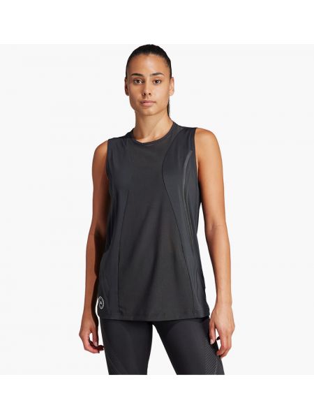 adidas by Stella McCartney Sportswear Sleeveless Hoodie - Black