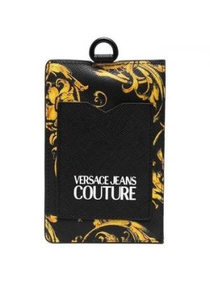 Czarny portfel Versace Jeans Couture