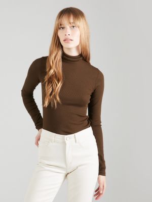 T-shirt a maniche lunghe Polo Ralph Lauren marrone