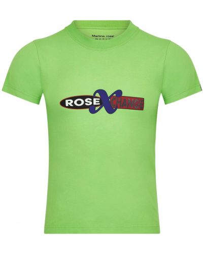 Bavlněné tričko jersey Martine Rose