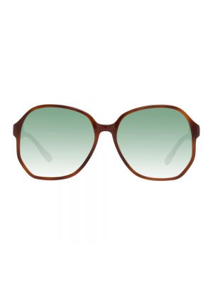 Okulary przeciwsłoneczne gradientowe Scotch & Soda brązowe