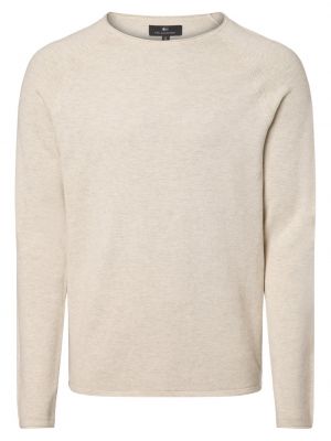 Sweter bawełniany Nils Sundström beżowy