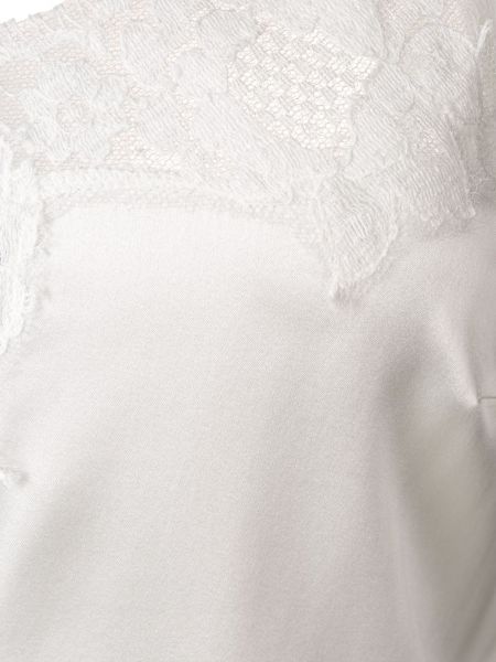 Krajkové kalhotky Dolce & Gabbana bílé