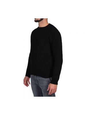 Sweter z okrągłym dekoltem Blauer czarny