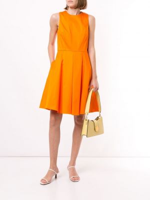 Vestido de tubo ajustado bootcut Ck Calvin Klein naranja