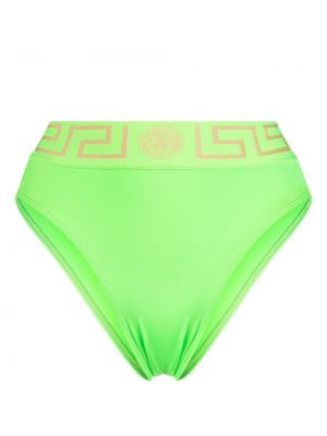 Bikini a vita alta Versace verde