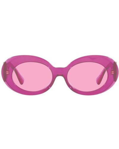 Różowe okulary przeciwsłoneczne Versace