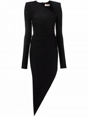 Asymmetrisk dress Alexandre Vauthier svart