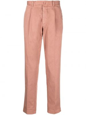 Kalhoty Dell'oglio růžové