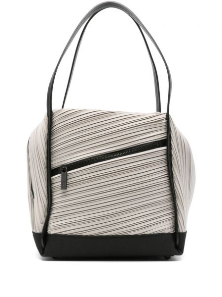 Plisseret shopping bag Pleats Please Issey Miyake grå