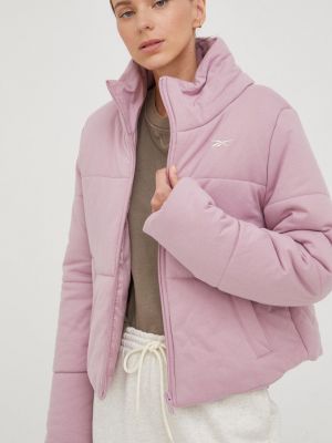 Téli kabát Reebok rózsaszín
