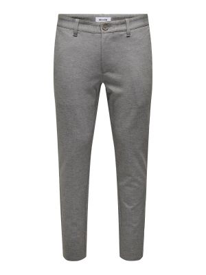 Hlače chino Only & Sons siva