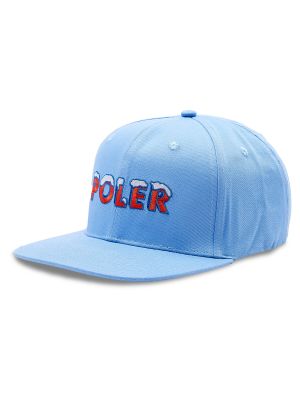 Kepurė su snapeliu Poler mėlyna