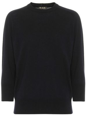 Pull en cachemire Loro Piana bleu