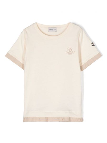 Kirjonta t-paita tytöille Moncler Enfant