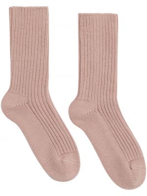 Kašmírové ponožky Alanui růžové