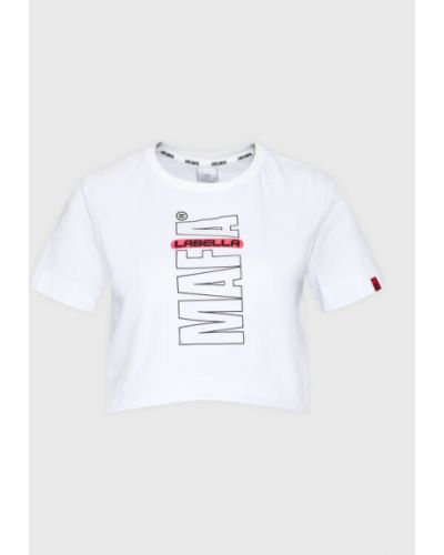 T-shirt Labellamafia bianco