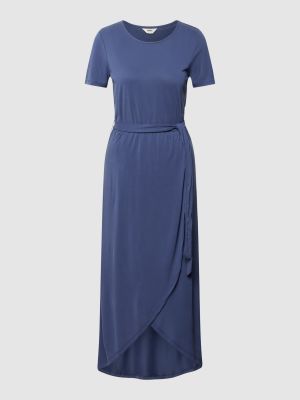 Sukienka długa Object błękitna
