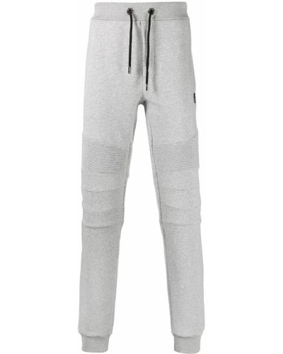 Pantalones de chándal con cordones Philipp Plein gris