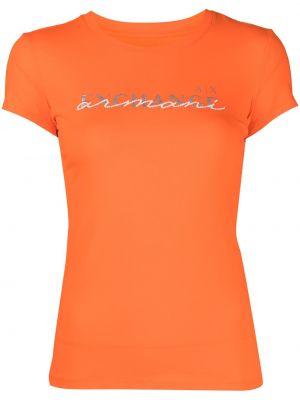 Camicia Armani Exchange, arancione