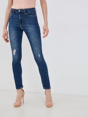 Зауженные джинсы Guess Jeans, синие