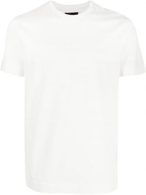 Bomull t-skjorte Emporio Armani hvit