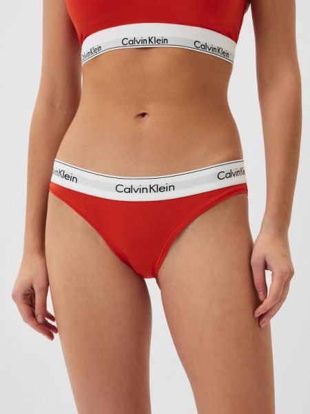 Слипы Calvin Klein Underwear оранжевые