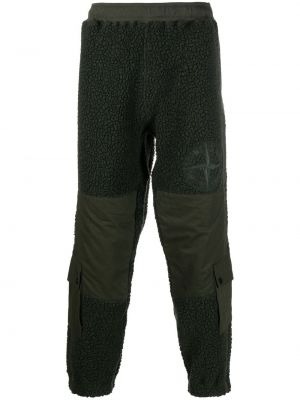 Fleece cargohose Stone Island grün