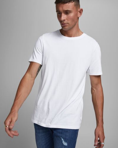 Základní tričko Jack & Jones bílé