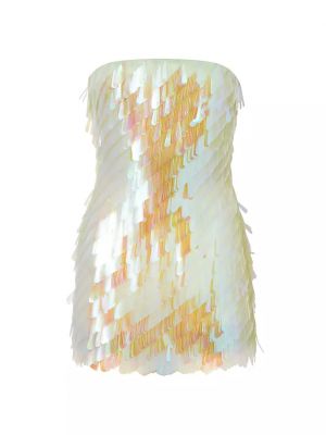 Платье мини с вышивкой с пайетками The Attico
