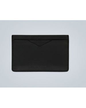 Cartera de cuero Alexander Mcqueen negro