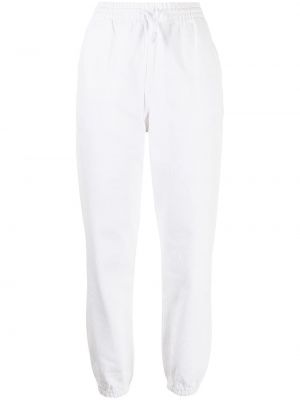 Pantalones de chándal con bordado Alexander Wang blanco