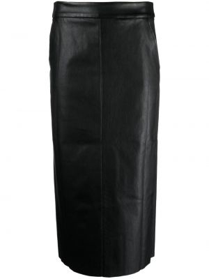 Δερμάτινη φούστα Stouls μαύρο