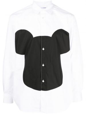 Pamut ing nyomtatás Comme Des Garçons Shirt