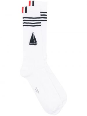 Ponožky Thom Browne bílé