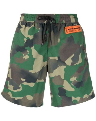 Militær shorts Heron Preston grønn