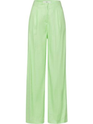 Широки панталони тип „марлен“ Brax зелено