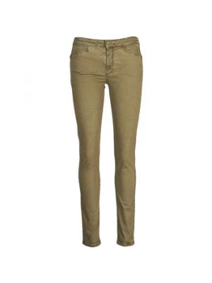 Jeans skinny slim fit Acquaverde marrone