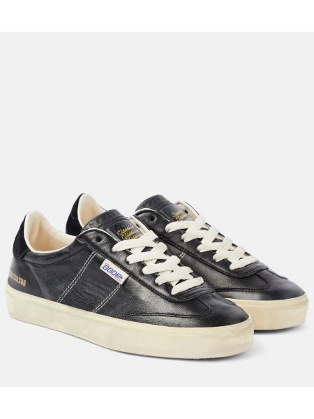 Stjernemønster læder sneakers Golden Goose