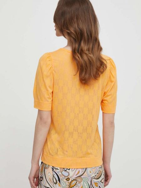 Tričko Mos Mosh oranžové