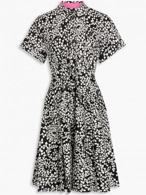 Платье мини с принтом Diane Von Furstenberg черное