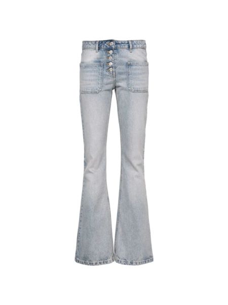 Bootcut jeans ausgestellt Courreges blau