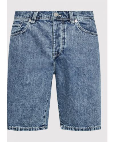 Jeans shorts Selected Homme blau