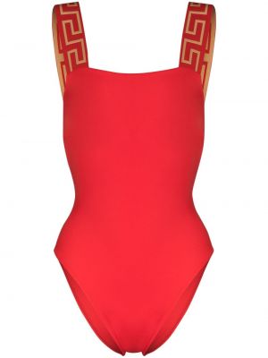 Badeanzug Versace rot