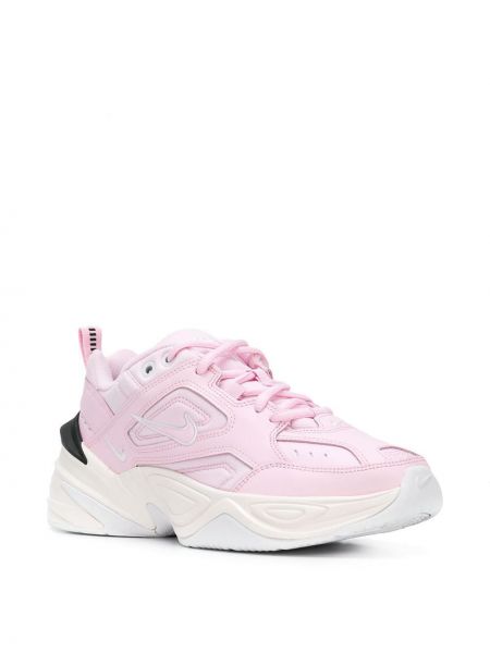 Zapatillas con cordones con plataforma Nike rosa