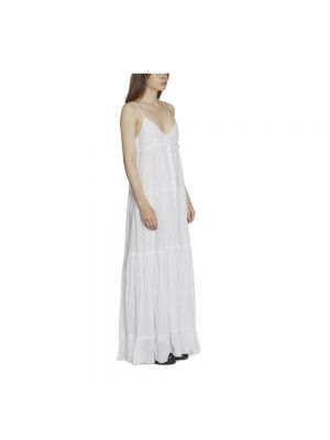 Vestido largo Dondup blanco